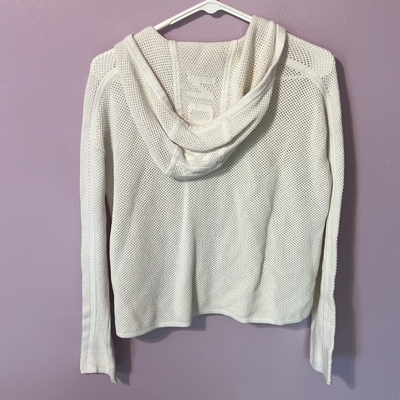 Sweaty Betty London Moto Mesh Hooded Zip up Jacket - Picture 10 of 13